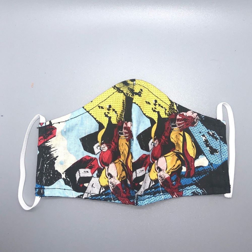 Marvel x men Wolverine fabric face mask